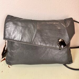 Vintage Shirl Miller Leather Crossbody Bag
